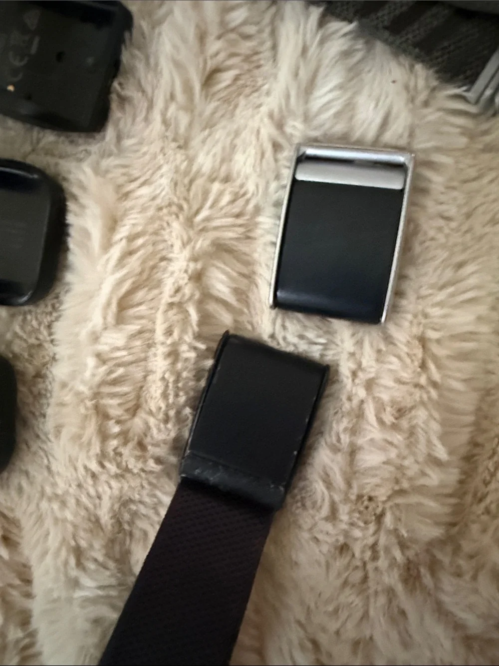 Wireless Fitness Tracker Accessories Set - Black